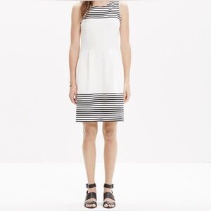 Madewell Verse Stripe Dress Size M